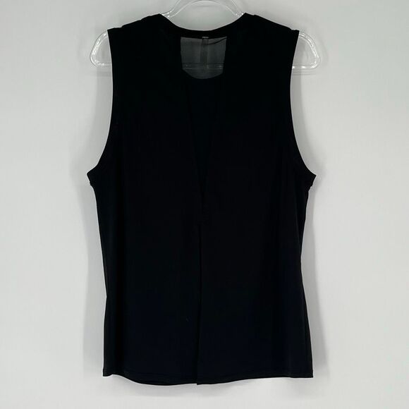 FABLETICS Tank Top Women's Medium Black Sleeveless Jersey Stretch Athleisure - Picture 9 of 10